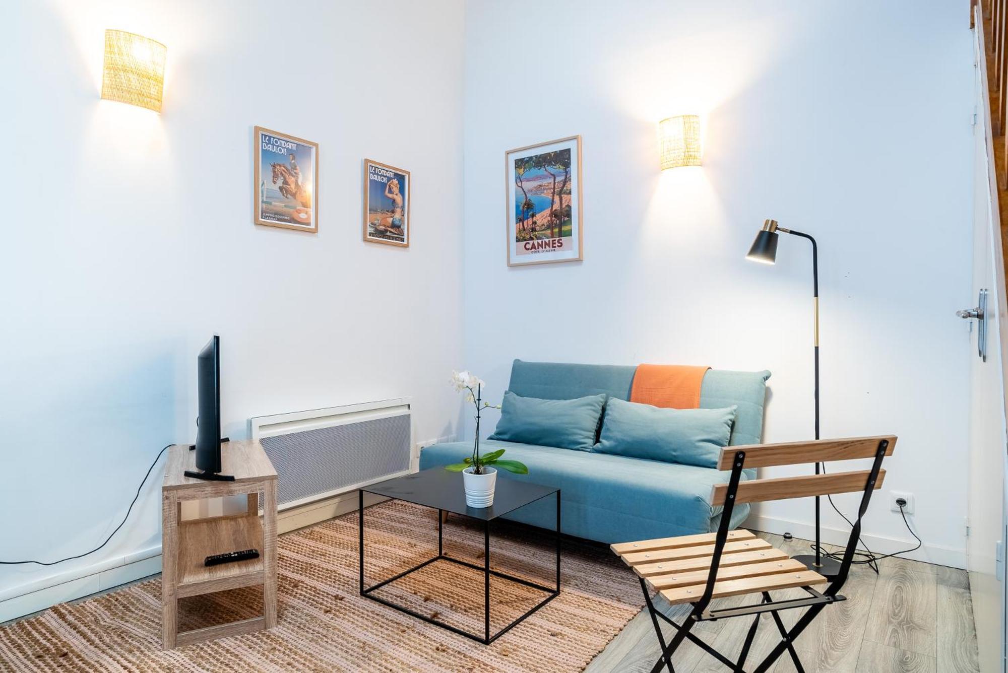Mon Appart'Hotel - Gare De Limoges - Duplex 2 Chambres - Parking En Supp Exterior foto