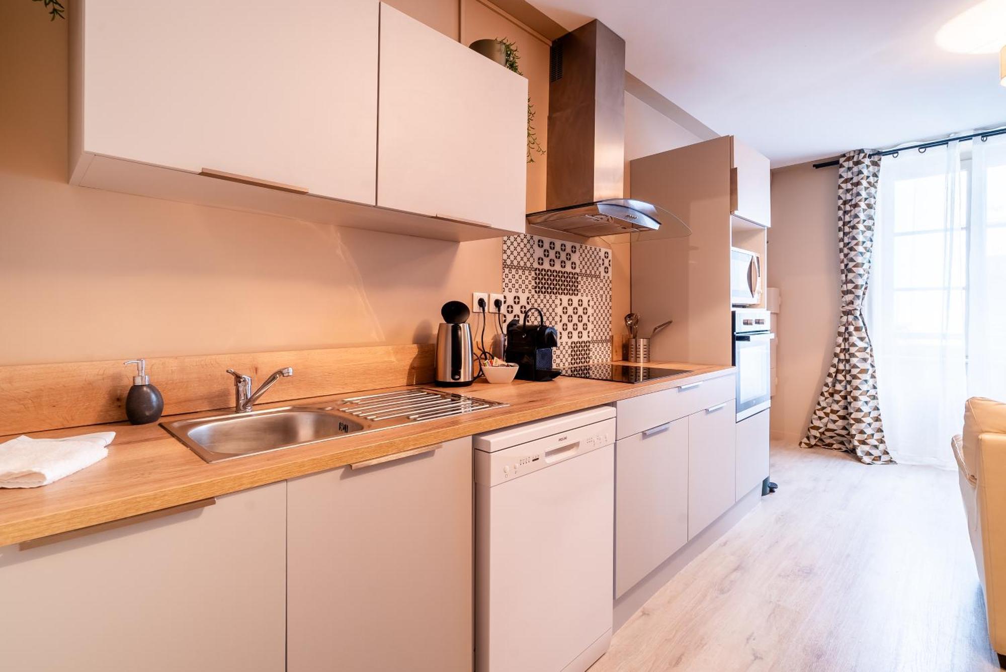 Mon Appart'Hotel - Gare De Limoges - Duplex 2 Chambres - Parking En Supp Exterior foto