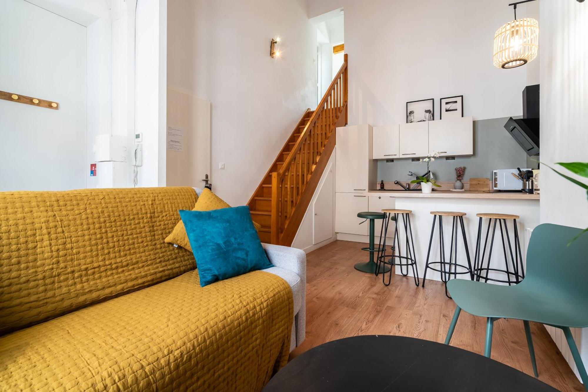 Mon Appart'Hotel - Gare De Limoges - Duplex 2 Chambres - Parking En Supp Exterior foto